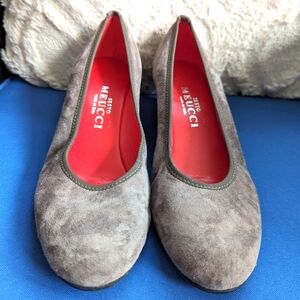 Sesto Meucci suede wedges (s 7.5)